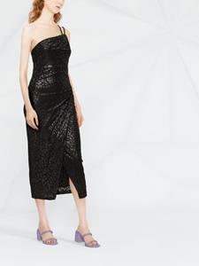IRO Metallic jurk - Zwart