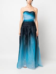 Ermanno Scervino Strapless jurk - Blauw
