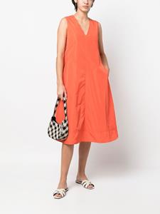 ASPESI Mouwloze jurk - Oranje