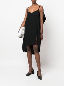 MM6 Maison Margiela Mouwloze jurk - Zwart