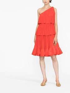 Lanvin Geplooide jurk - Rood