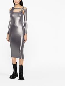 Versace Metallic jurk - Zilver