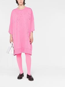 MM6 Maison Margiela Ruimvallende sweater - Roze