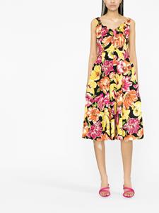 Kate Spade Jurk met bloemenprint - Zwart