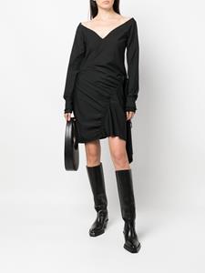 AC9 Asymmetrische jurk - Zwart
