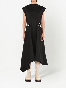 JW Anderson Asymmetrische jurk - Zwart