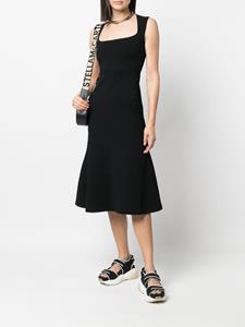 Stella McCartney Mouwloze jurk - Zwart