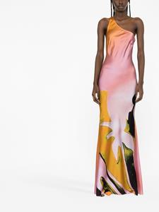 Louisa Ballou Asymmetrische jurk - Roze
