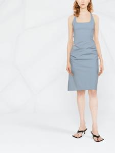 Jacquemus Asymmetrische jurk - Blauw