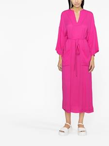 Fabiana Filippi Midi-jurk met lange mouwen - Roze