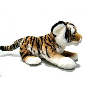 Merkloos Pluche tijger welp knuffel 30 cm -