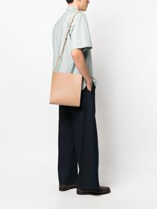 Jil Sander medium Tangle leather shoulder bag - Beige