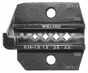 rennsteigwerkzeuge Rennsteig Werkzeuge 624 071-1 3 0 Crimpeinsatz Solar-Steckverbinder geeignet für Wieland 0.14 bis 4