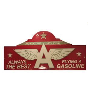 Fiftiesstore Always The Best Flying A Gasoline Metalen Bord