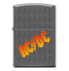 Fiftiesstore Zippo Aansteker AC/DC Logo Oranje