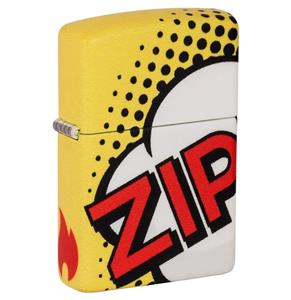 Fiftiesstore Zippo Lighter Stripboek Ontwerp