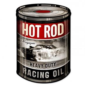 Fiftiesstore Hot Rod Heavy Duty Racing Oil Zwaar Metalen Bord