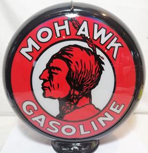 Fiftiesstore Mohawk Gasoline Benzinepomp Bol