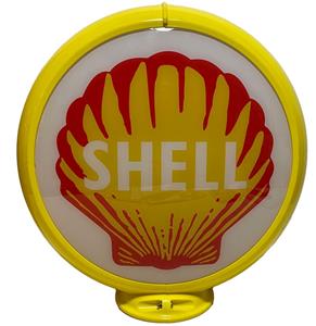 Fiftiesstore Shell Logo (Early) Benzine Pomp Bol - Kunststof Lenzen