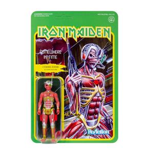 Fiftiesstore Iron Maiden: Somewhere in Time - Cyborg Eddie 3.75 inch ReAction Figuur