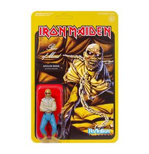 Fiftiesstore Iron Maiden: Piece of Mind - Asylum Eddie 3.75 inch ReAction Figuur