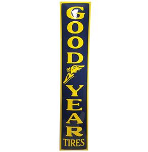 Fiftiesstore GoodYear Tires Emaille Bord 100 x 20 cm