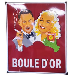 Fiftiesstore Boule D'Or Emaille Bord - 64 x 55 cm