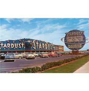 Fiftiesstore Stardust Hotel, Las Vegas, Nevada - Vintage Foto, Kunst Afdruk