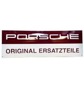 Fiftiesstore Porsche Original Ersatzteile Emaille Bord 60 x 20 cm