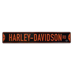 Fiftiesstore Harley-Davidson Road Metalen Straat Bord