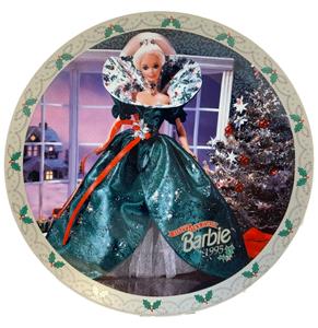 Fiftiesstore Barbie Happy Holidays Collectors' Bord 1995