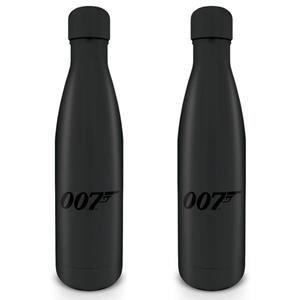 Fiftiesstore James Bond 007 Metalen Drinkfles