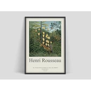 PSTR studio  Henri Rousseau - Tropical Forest