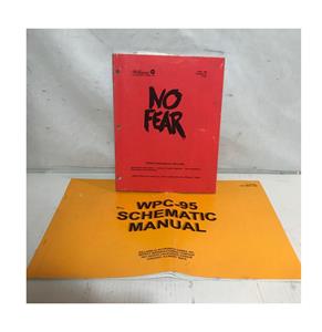 Fiftiesstore Williams No Fear Flipperkast Handleidingen Set 1995