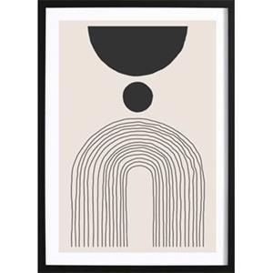 Wallified  Balance Is Key Abstract Pt.1 Poster (50x70cm)