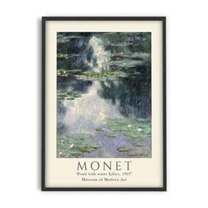 PSTR studio  Claude Monet - Pond with lilies