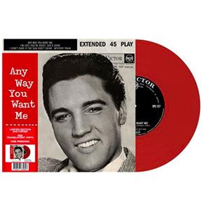 Single: Elvis Presley - Any Way You Want Me: South Africa (Rood Translucent Vinyl)