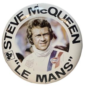 Fiftiesstore Steve McQueen - Le Mans Emaille Bord 60 cm
