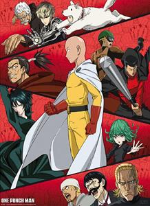 ABYStyle GBeye One Punch Man Gathering of Heroes Poster 38x52cm