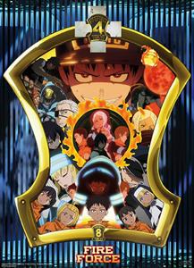 ABYStyle GBeye Fire Force Special Fire Forces Poster 38x52cm
