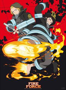ABYStyle GBeye Fire Force Shinra & Arthur Poster 38x52cm