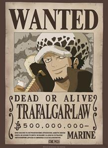 ABYstyle Poster One Piece Wanted Law 38x52cm