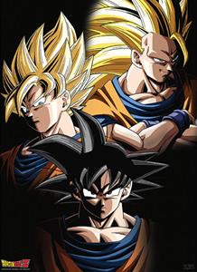 ABYStyle GBeye Dragon Ball Goku Transformations Poster 38x52cm