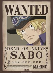 ABYstyle Poster One Piece Wanted Sabo 38x52cm