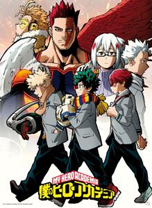 ABYStyle My Hero Academia Endeavor Agency Arc Poster 38x52cm