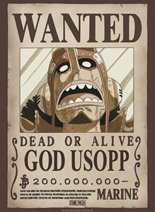 ABYStyle One Piece Wanted God Usopp Poster 38x52cm