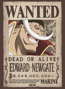 ABYstyle Poster One Piece Wanted Whitebeard 38x52cm