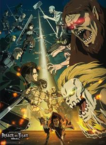 ABYStyle GBeye Attack on Titan Paradis vs Marley Poster 38x52cm