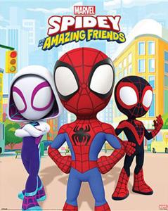 Pyramid Poster Spidey and his Amazing Friends Power of 3 40x50cm