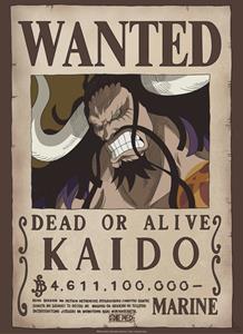 ABYStyle GBEye One Piece Wanted Kaido Poster 38x52cm